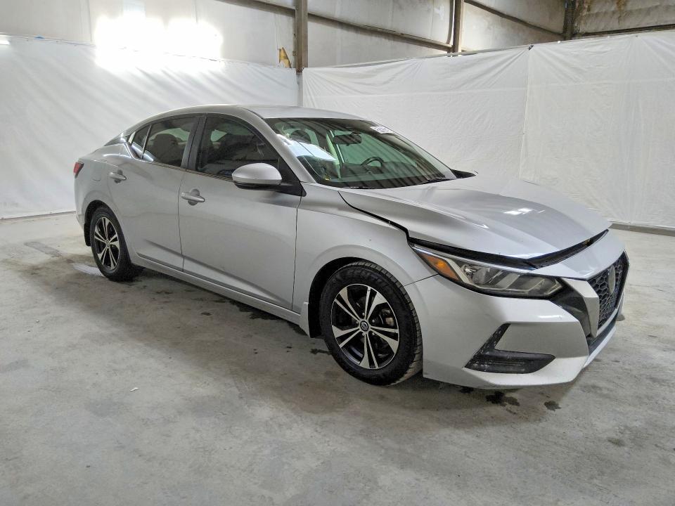 2020 Nissan Sentra VIN 3N1AB8CV5LY265823 COPART salvage auction — FRONT END, Tn - Certificate Of Title, sold $200 on 2026-07-23 (photo 4)