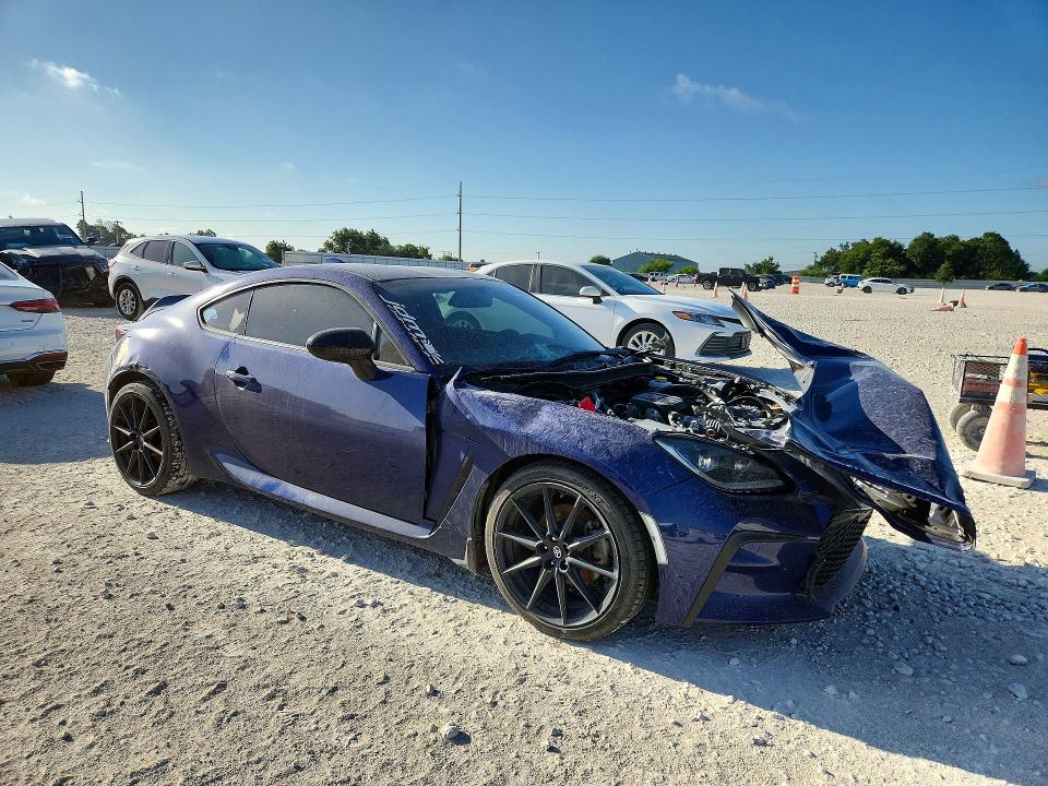 2023 Toyota Gr 86 VIN JF1ZNBF1XP8753167 COPART salvage auction — FRONT END, Tx - Salvage Vehicle Title, sold $70 on 2026-08-27 (photo 4)