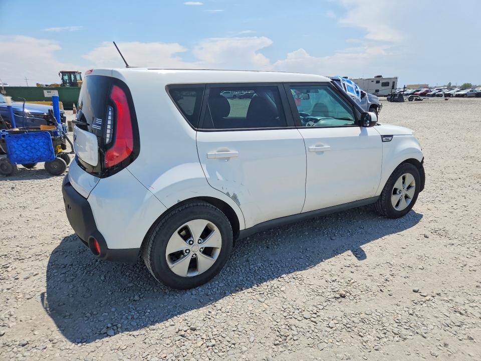 2016 Kia Soul VIN KNDJN2A27G7319799 COPART salvage auction — FRONT END, Co - Public - Salvage Title, sold $350 on 2026-07-28 (photo 3)