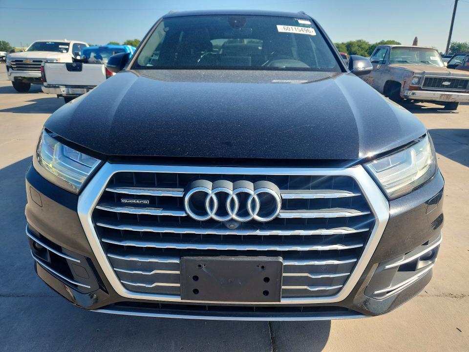 2018 Audi Q7 VIN WA1LHAF74JD014777 COPART salvage auction — FRONT END, Tx - Certificate Of Title (P), sold $6,900 on 2026-07-23 (photo 5)