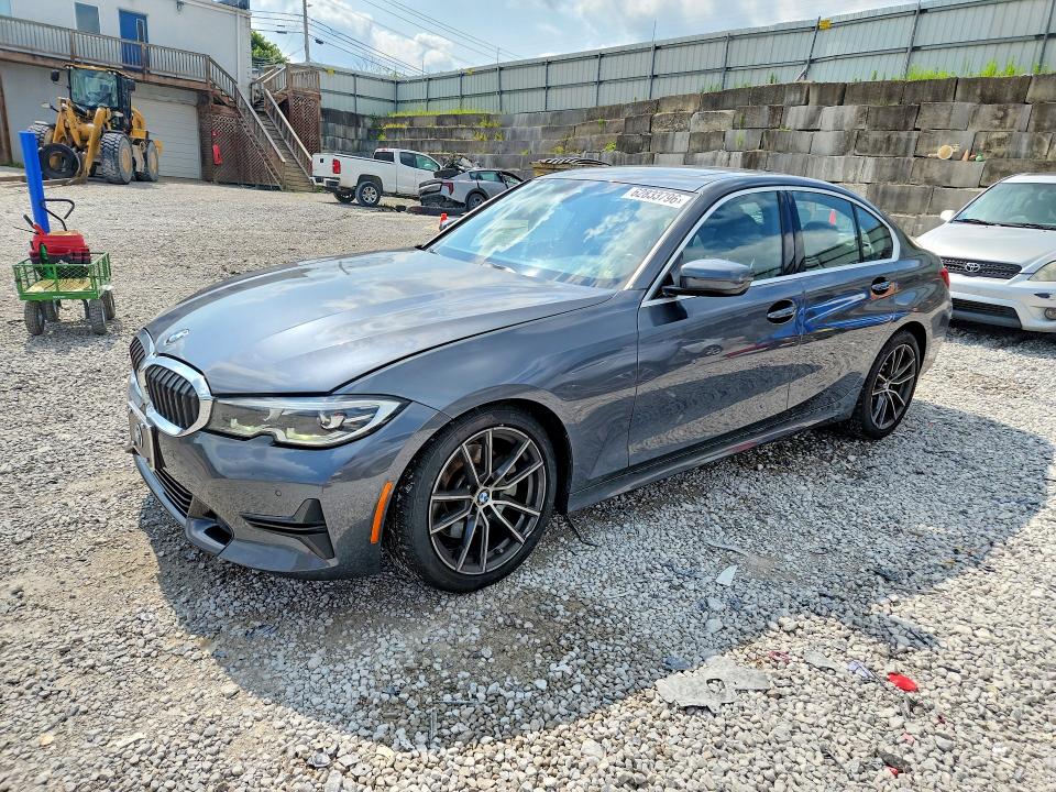 2019 BMW 3er VIN WBA5R7C51KFH20399 COPART salvage auction — UNDERCARRIAGE, OH - CERT OF TITLE-SALVAGE, sold $13,400 on 2026-08-28 (photo 1)