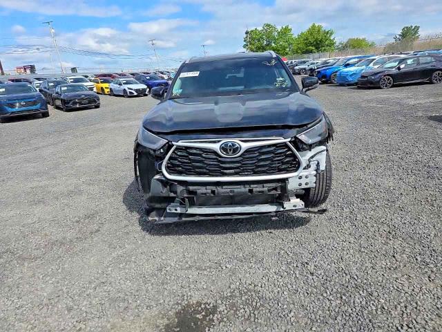 2025 Toyota Highlander VIN 5TDKDRBH6SS590550 COPART salvage auction — FRONT END, Nj - Cert Of Title-Salvage, sold $21,500 on 2026-07-22 (photo 5)
