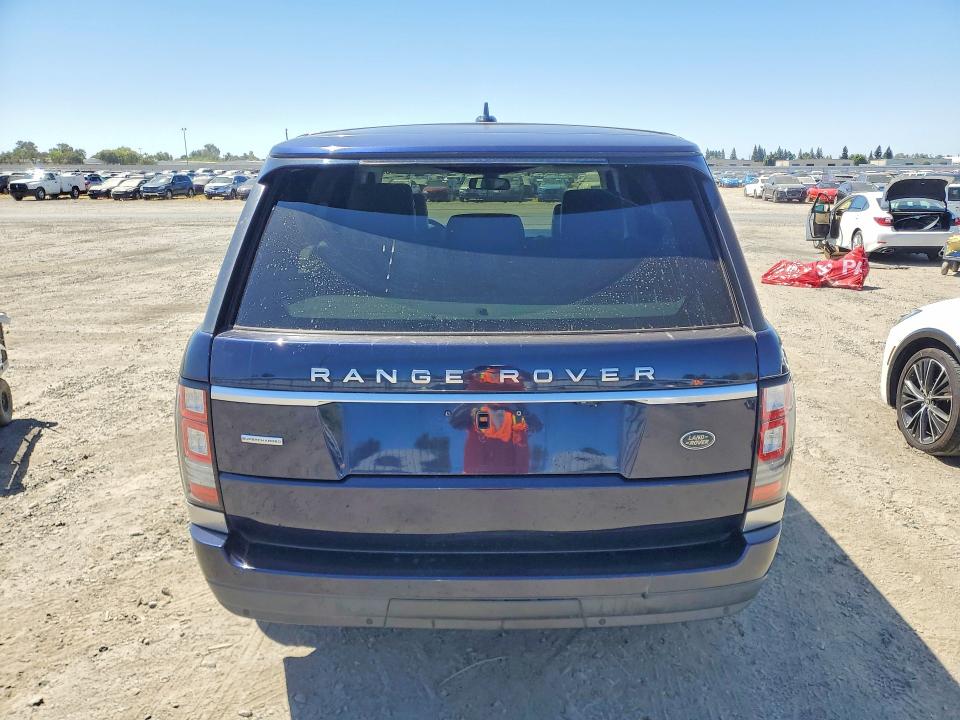 2016 Land rover RANGE ROVER VIN SALGS2EF7GA318048 COPART salvage auction — NORMAL WEAR, Ca - Dis/Dlr/Exp Only Clean Title (P), sold $1,800 on 2026-07-28 (photo 6)