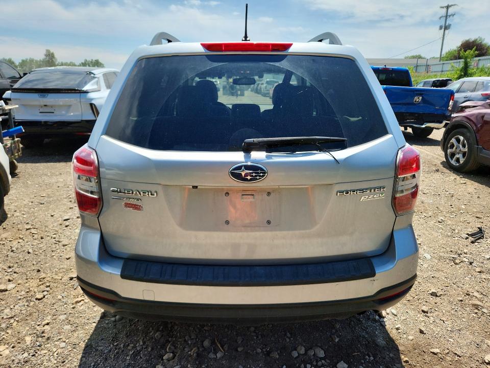 2015 Subaru Forester VIN JF2SJAFCXFH555210 COPART salvage auction — FRONT END, Mi - Certificate Of Title, sold $1,050 on 2026-07-22 (photo 6)