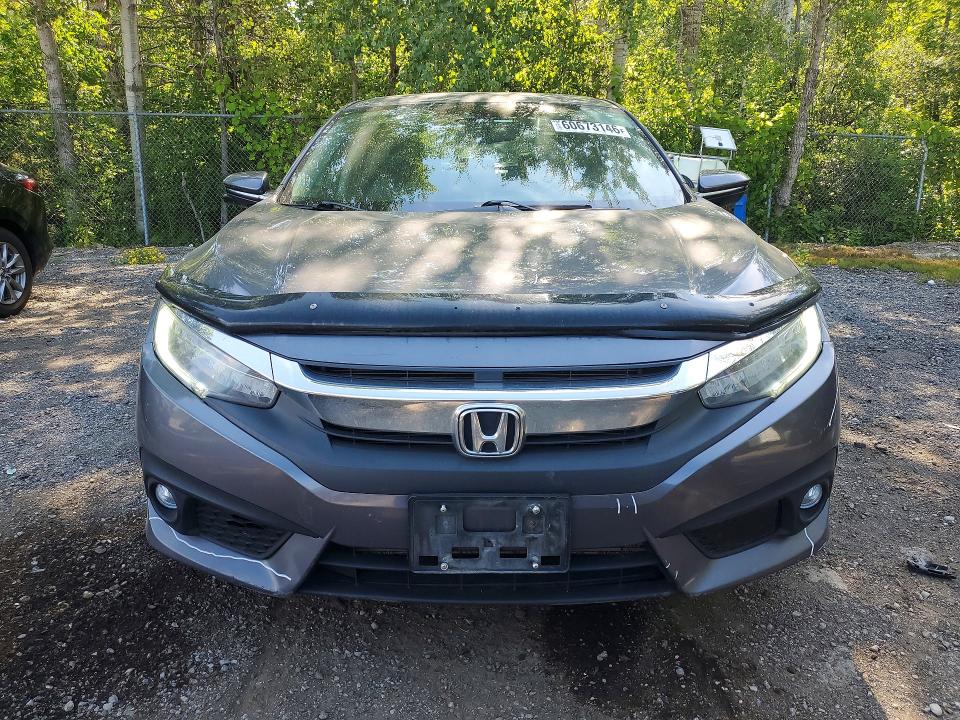 2016 Honda Civic VIN 2HGFC1F95GH109994 COPART salvage auction — SIDE, ON - PERMIT NO BRAND - UNFIT, sold $4,750 on 2026-07-28 (photo 5)