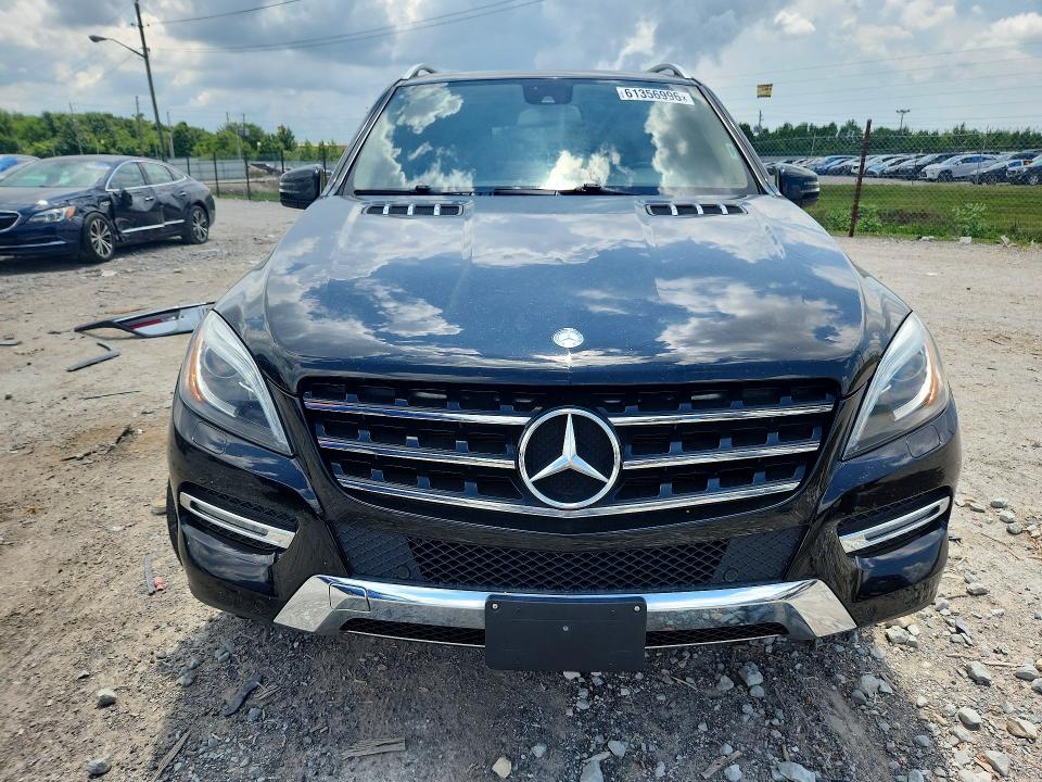2013 Mercedes-benz M-klasse VIN 4JGDA5HB3DA231861 COPART salvage auction — FRONT END, In - Certificate Of Title, sold $4,850 on 2026-07-31 (photo 5)