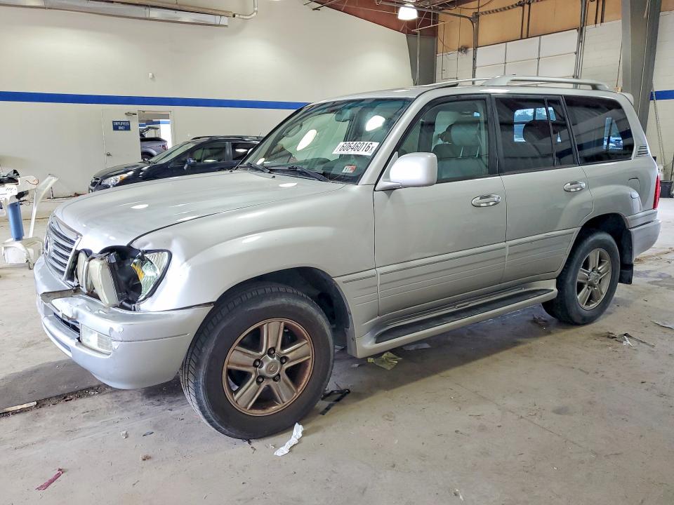 2006 Lexus Lx 470 VIN JTJHT00W164014180 COPART salvage auction — FRONT END, Va - Cert Of Title - Salvage, sold $7,300 on 2026-07-17 (photo 1)