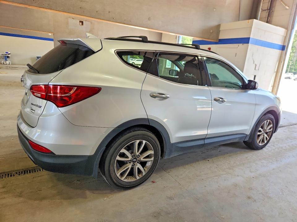 2016 Hyundai Santa fe VIN 5XYZU3LA4GG320475 COPART salvage auction — FRONT END, Wv - Certificate Of Title (P), sold $2,350 on 2026-07-24 (photo 3)