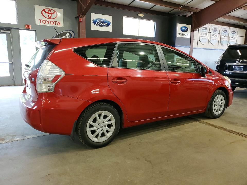 2013 Toyota Prius v VIN JTDZN3EU4D3190475 COPART salvage auction — MINOR DENT/SCRATCHES, Vt - Certificate Of Title (P), sold $6,700 on 2026-07-22 (photo 3)