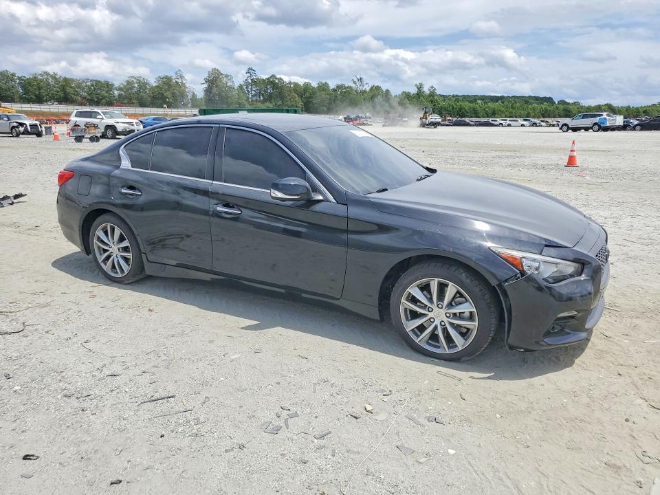 2017 Infiniti Q50 VIN JN1EV7AP5HM737827 COPART salvage auction — MINOR DENT/SCRATCHES, Sc - Cert Of Title-Salvage, sold $9,900 on 2026-07-28 (photo 4)