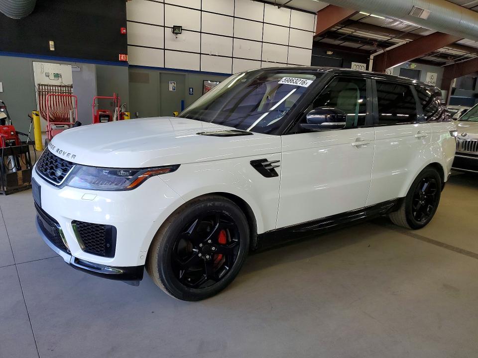 2019 Land rover Range rover sport VIN SALWR2RV1KA815890 COPART salvage auction — MINOR DENT/SCRATCHES, TX - CERTIFICATE OF TITLE (P), sold $15,500 on 2026-07-27 (photo 1)