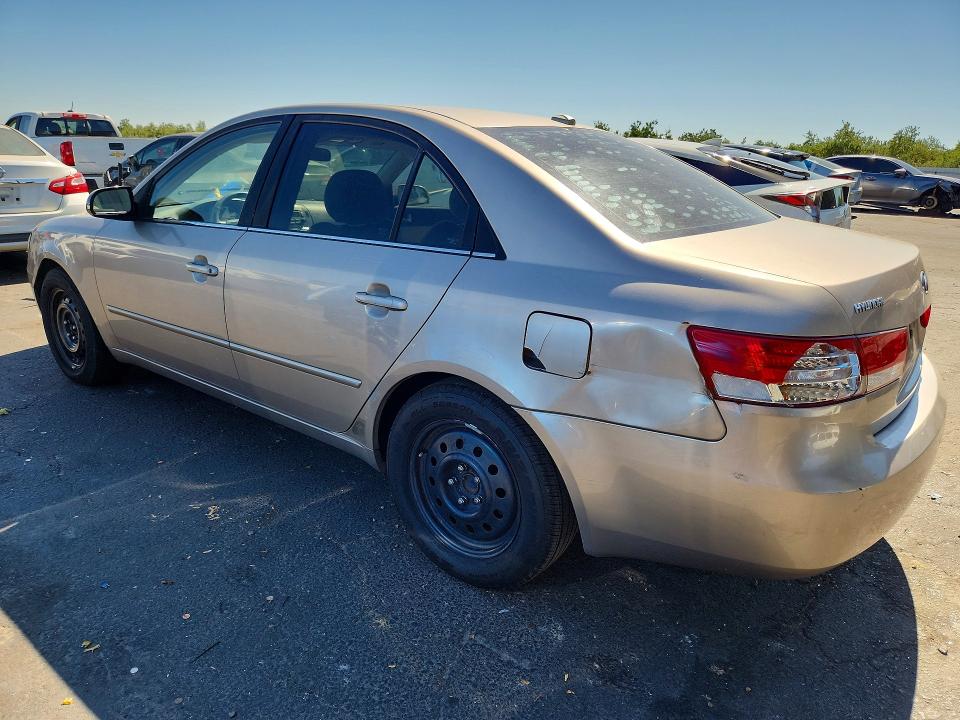 2007 Hyundai Sonata VIN 5NPET46C17H254576 COPART salvage auction — REAR END, CA - SALVAGE CERTIFICATE, sold $325 on 2026-07-23 (photo 2)