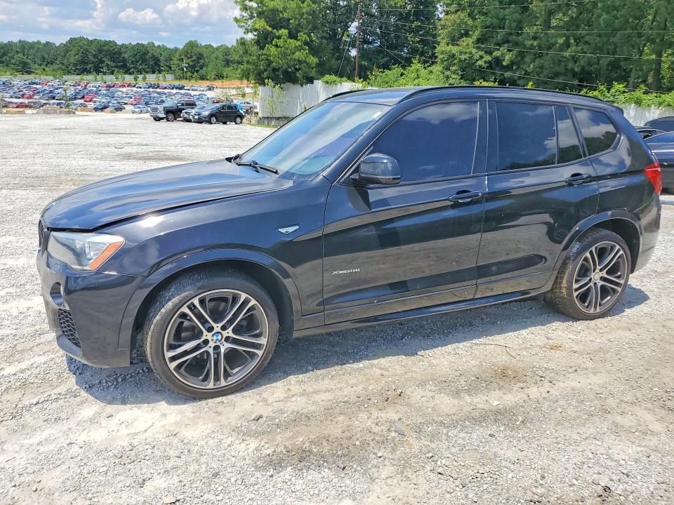 2017 BMW X3 VIN 5UXWZ7C33H0V93426 COPART salvage auction — MECHANICAL, Ga - Certificate Of Title, sold $4,750 on 2026-07-13 (photo 1)