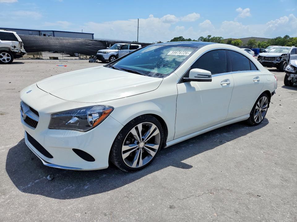 2017 Mercedes-benz Cla-klasse VIN WDDSJ4EB4HN415334 COPART salvage auction — REAR END, Fl - Cert Of Title Slvg Rebuildable, sold $1,300 on 2026-07-28 (photo 1)