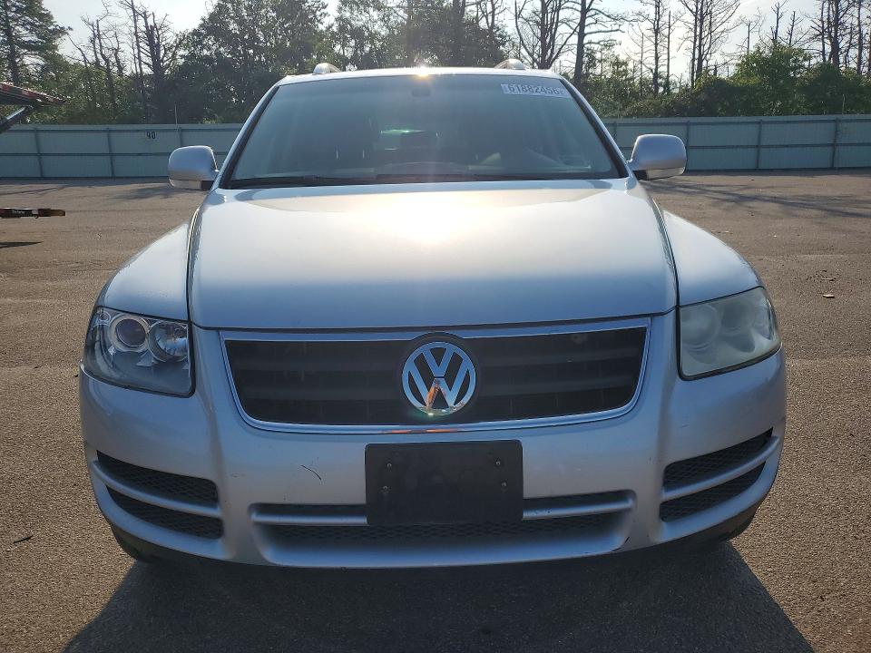 2007 Volkswagen Touareg VIN WVGZE77L27D013798 COPART salvage auction — REAR END, Ny - Mv-907A Salvage Certificate, sold $400 on 2026-07-27 (photo 5)