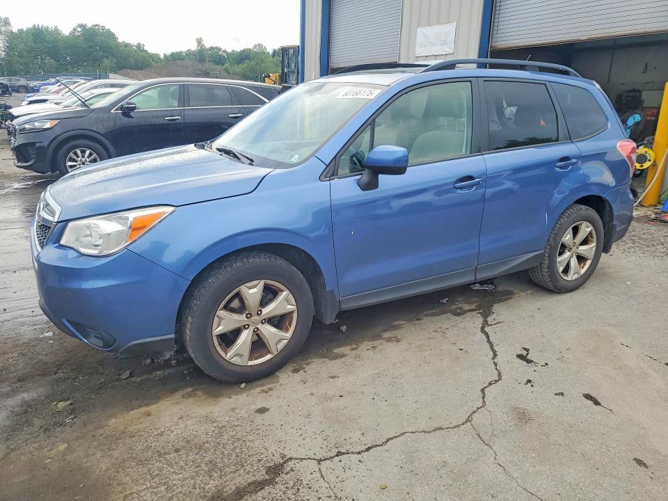 2015 Subaru Forester VIN JF2SJADC6FH820238 COPART salvage auction — REAR END, Pa - Certificate Of Salvage, sold $2 on 2026-07-29 (photo 1)
