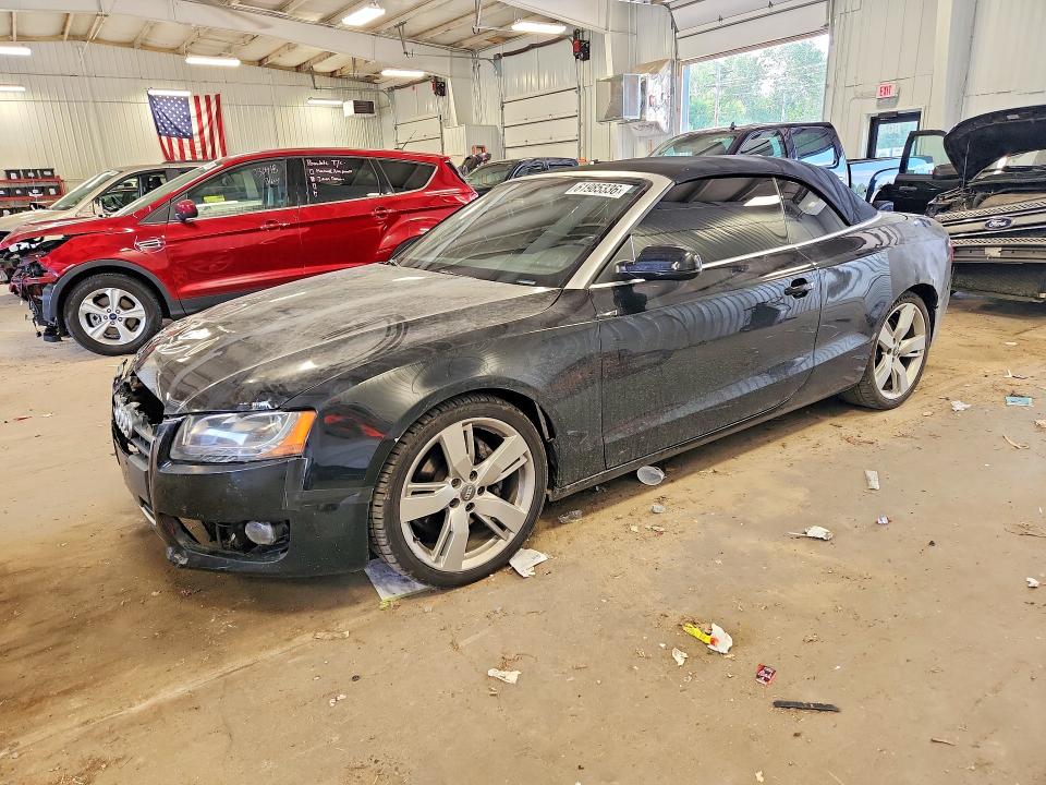 2011 Audi A5 VIN WAULFAFH6BN009612 COPART salvage auction — FRONT END, Mn - Cert Of Title-Prior Salvage, sold $525 on 2026-07-30 (photo 1)