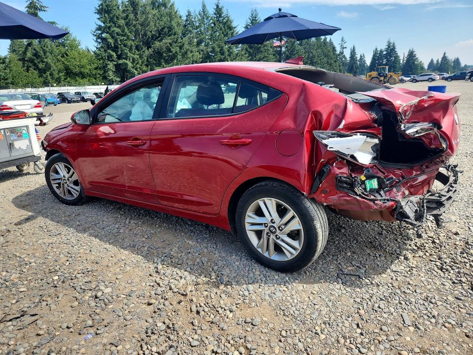 2020 Hyundai Elantra VIN KMHD84LF6LU024152 COPART salvage auction — REAR END, Wa - Bill Of Sale, sold $1,000 on 2026-07-31 (photo 2)