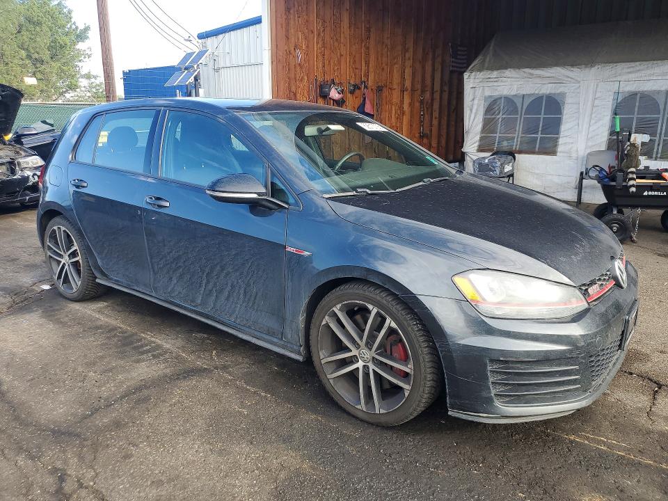 2017 Volkswagen Gti VIN 3VW547AU9HM002212 COPART salvage auction — HAIL, Salvage Title, sold $1,250 on 2026-07-28 (photo 4)
