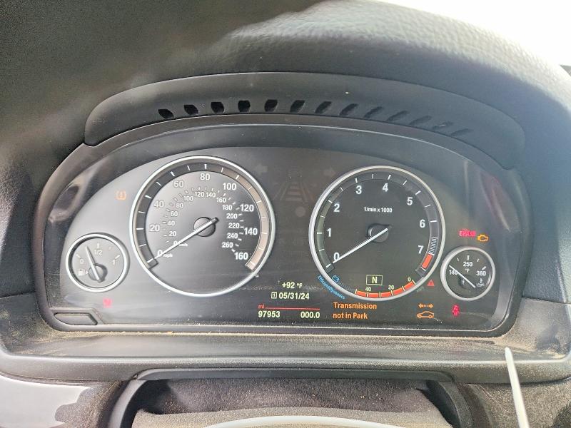 2015 BMW 5er VIN WBA5A7C51FD628618 COPART salvage auction — FRONT END, Ga - Certificate Of Title, sold $350 on 2026-07-21 (photo 9)
