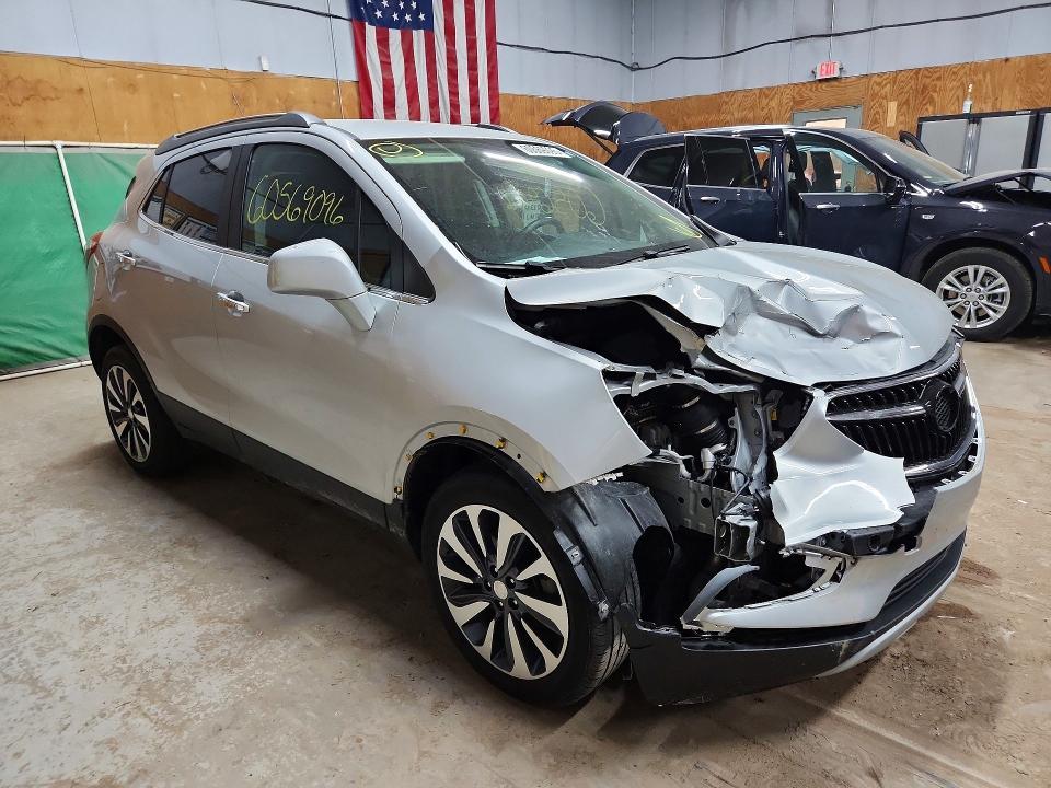 2022 Buick Encore VIN KL4CJESM9NB538113 COPART salvage auction — FRONT END, MI - CERT OF TITLE-SALVAGE VEHICLE, sold $60 on 2026-07-29 (photo 4)