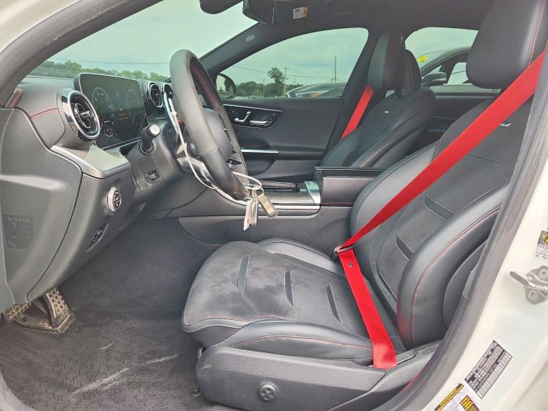 2023 Mercedes-benz C-klasse amg VIN W1KAF8HB2PR100166 COPART salvage auction — WATER/FLOOD, Nj - Cert Of Title-Salvage Flood, sold $20,900 on 2026-08-24 (photo 7)