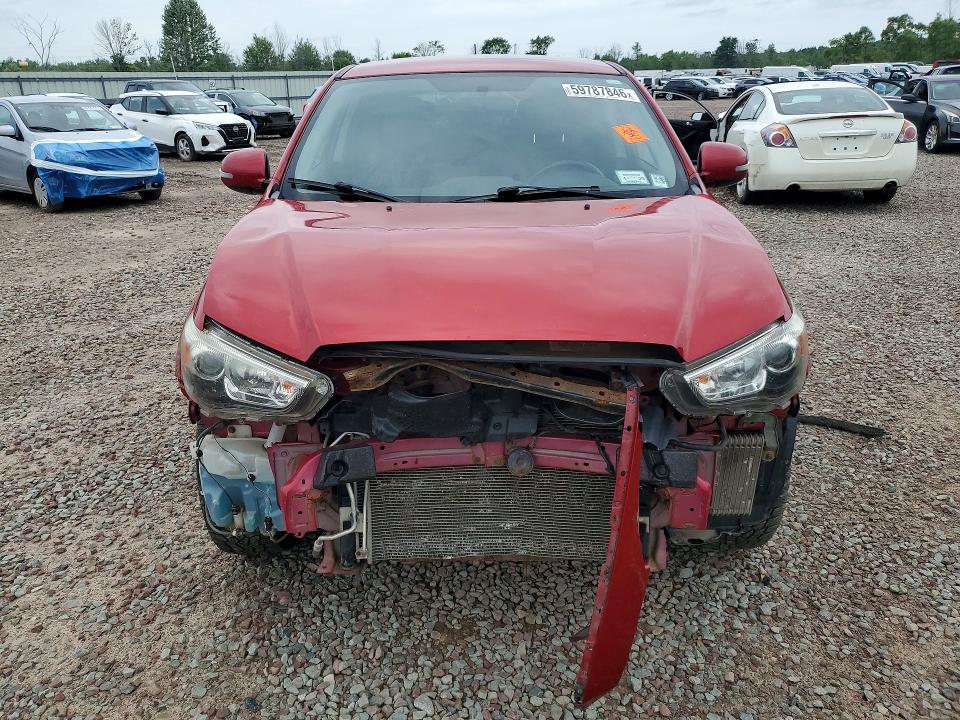 2016 Mitsubishi Outlander VIN JA4AR3AW9GZ041399 COPART salvage auction — FRONT END, Ny - Mv-907A Salvage Certificate, sold $2,150 on 2026-07-15 (photo 5)