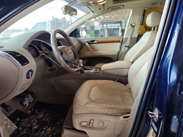 2014 Audi Q7 VIN WA1LGAFE4ED009229 COPART salvage auction — MINOR DENT/SCRATCHES, TX - CERTIFICATE OF TITLE, sold $725 on 2026-07-31 (photo 7)