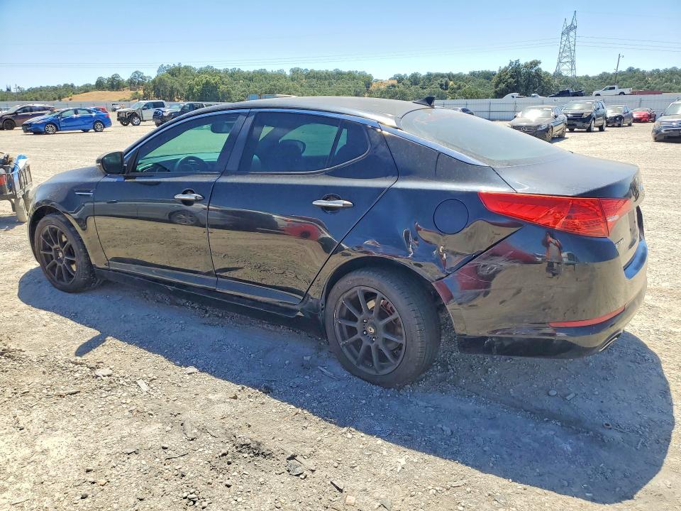 2013 Kia Optima VIN 5XXGM4A77DG230581 COPART salvage auction — FRONT END, Ca - Salvage Certificate, sold $550 on 2026-07-24 (photo 2)