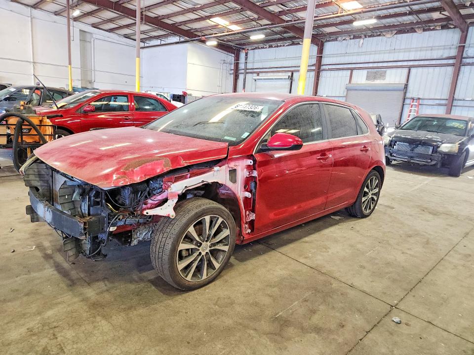 2018 Hyundai Elantra VIN KMHH35LE0JU031091 COPART salvage auction — FRONT END, Fl - Certificate Of Title, sold $1,250 on 2026-07-27 (photo 1)
