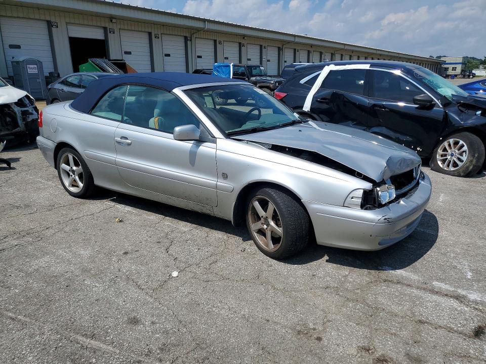 2004 Volvo C70 VIN YV1NC62D14J049606 COPART salvage auction — FRONT END, Ky - Cert Of Title-Salvage, sold $225 on 2026-08-06 (photo 4)