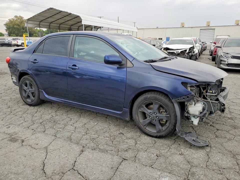2013 Toyota Corolla VIN 5YFBU4EE1DP218999 COPART salvage auction — FRONT END, Ca - Salvage Certificate, sold $1,900 on 2026-07-20 (photo 4)