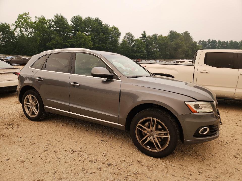 2016 Audi Q5 VIN WA1L2AFP2GA003451 COPART salvage auction — FRONT END, MA - CERT OF TITLE-RECONSTRCTD COLL, sold $3,050 on 2026-07-20 (photo 4)