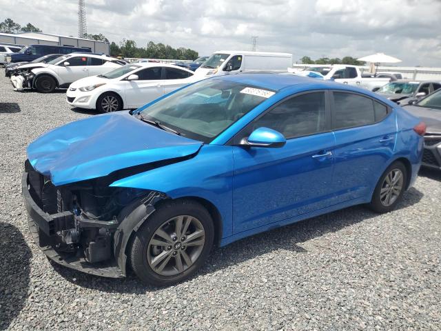 2017 Hyundai Elantra VIN KMHD84LF9HU191130 COPART salvage auction — FRONT END, FL - CERT OF TITLE SLVG REBUILDABLE, sold $150 on 2026-07-24 (photo 1)