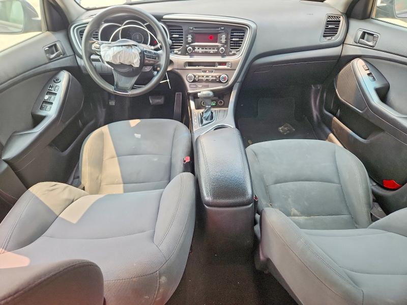 2015 Kia Optima VIN 5XXGM4A71FG424185 COPART salvage auction — FRONT END, Fl - Certificate Of Title, sold $100 on 2026-07-28 (photo 8)