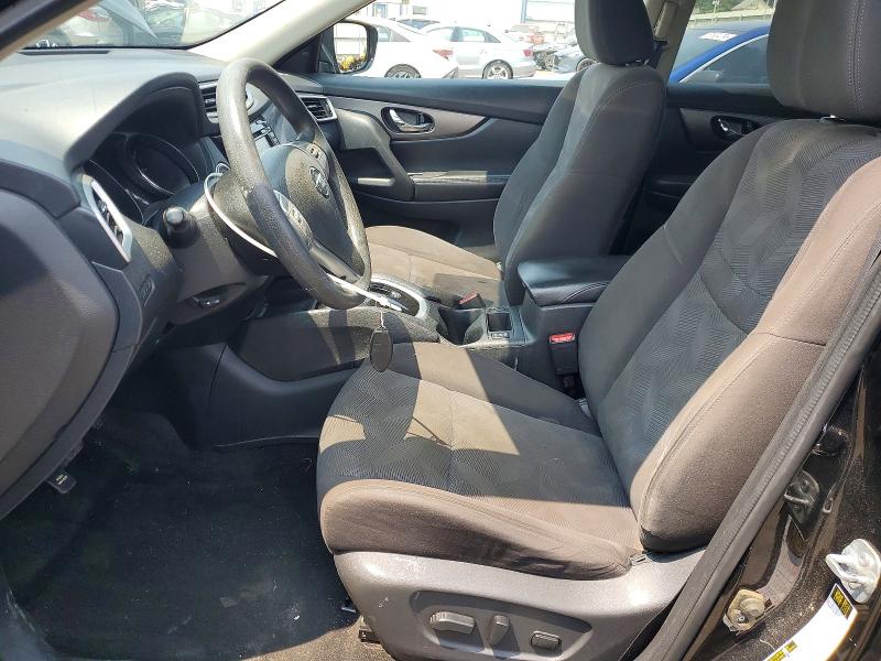 2016 Nissan Rogue VIN KNMAT2MV5GP722546 COPART salvage auction — FRONT END, PA - CERTIFICATE OF SALVAGE, sold $225 on 2026-07-24 (photo 7)
