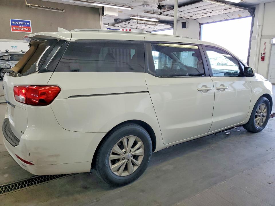 2015 Kia SEDONA VIN KNDMB5C12F6058016 COPART salvage auction — REAR END, Wa - Bill Of Sale, sold $600 on 2026-07-31 (photo 3)