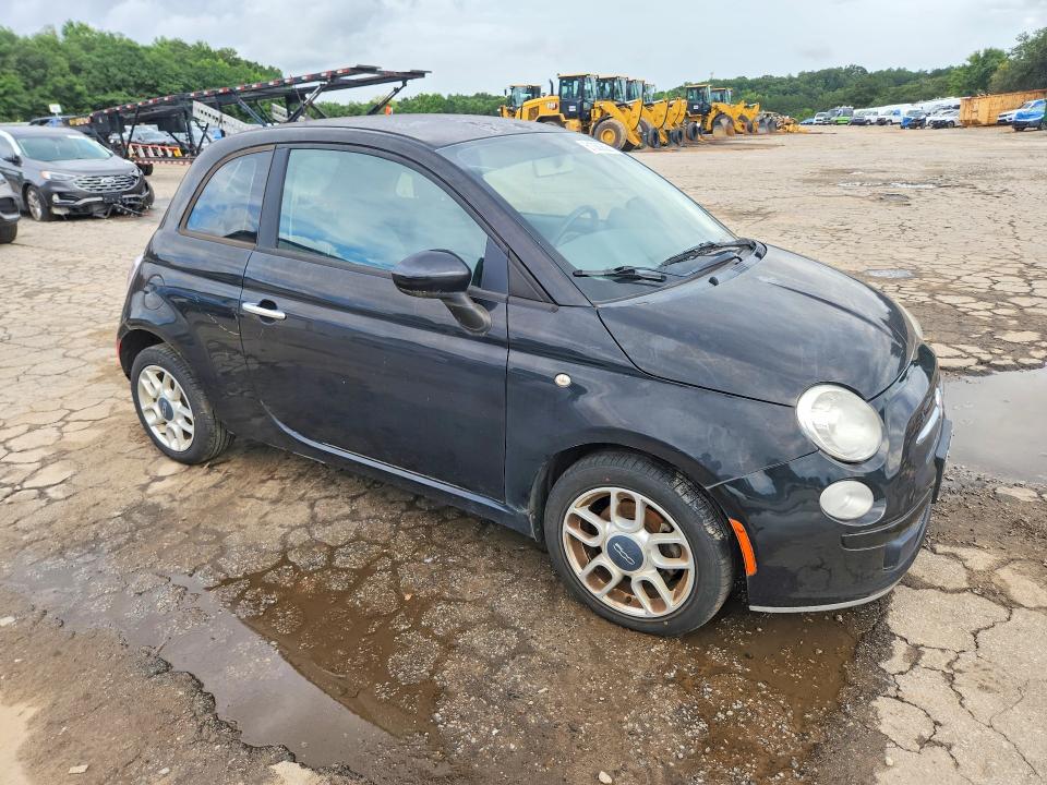 2013 Fiat 500 VIN 3C3CFFAR7DT534296 COPART salvage auction — MINOR DENT/SCRATCHES, Mt - Certificate Of Title, sold $525 on 2026-07-30 (photo 4)