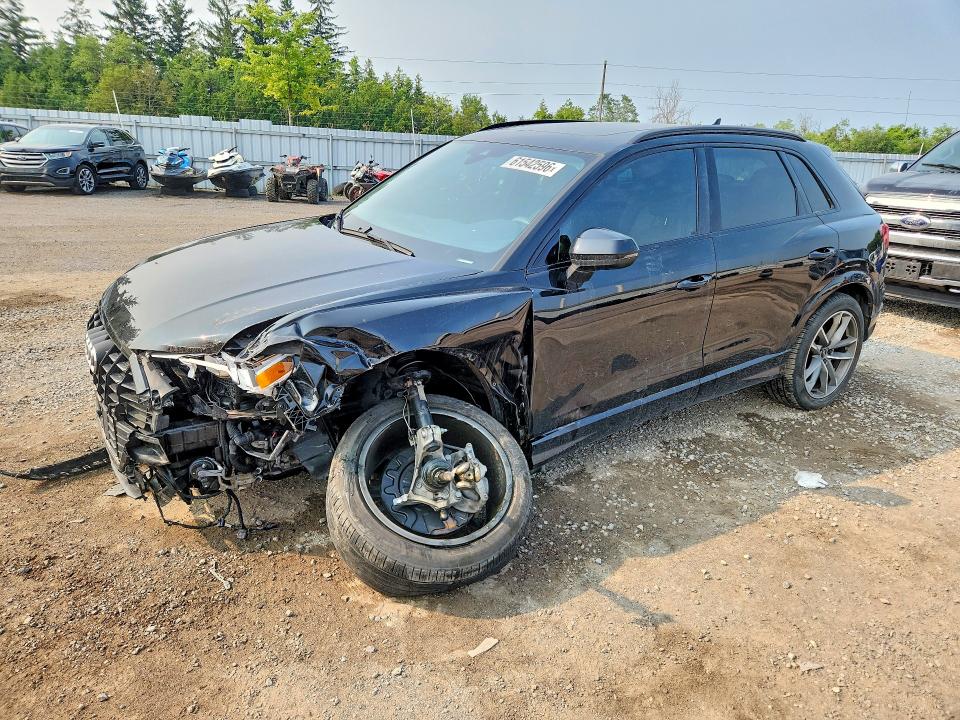 2023 Audi Q3 VIN WA1AECF31P1117500 — COPART salvage auction photo