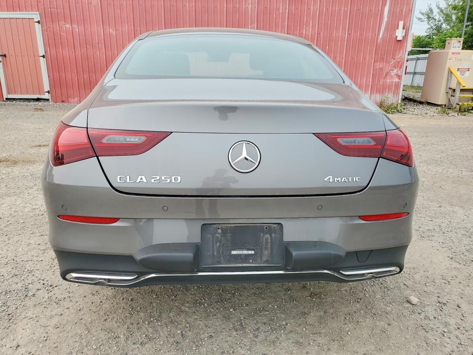 2026 Mercedes-benz Cla-class VIN W1K5J4HB9TN575484 COPART salvage auction — REAR END, ON - PERMIT NO BRAND - UNFIT (P), sold $16,050 on 2026-07-22 (photo 6)
