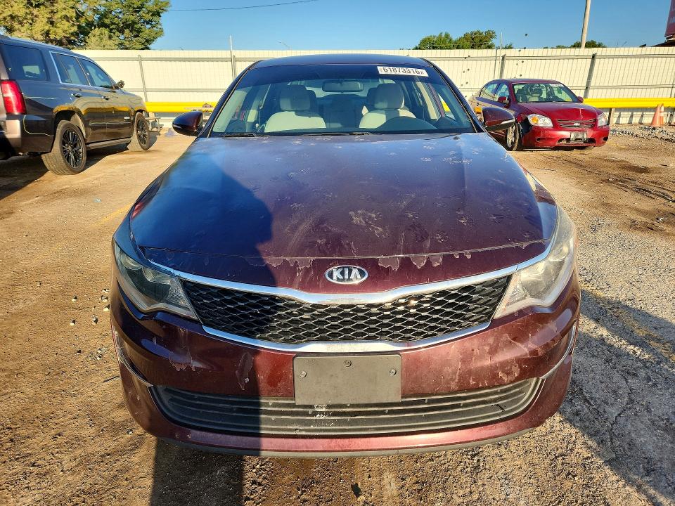 2016 Kia Optima VIN 5XXGT4L32GG011013 COPART salvage auction — MECHANICAL, Ks - Cert Of Title-Rebuilt Salvage, sold $625 on 2026-07-22 (photo 5)
