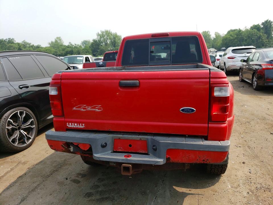 2004 Ford Ranger VIN 1FTZR45E84PB31960 COPART salvage auction — MINOR DENT/SCRATCHES, CT - CERTIFICATE OF TITLE, sold $475 on 2026-07-28 (photo 6)