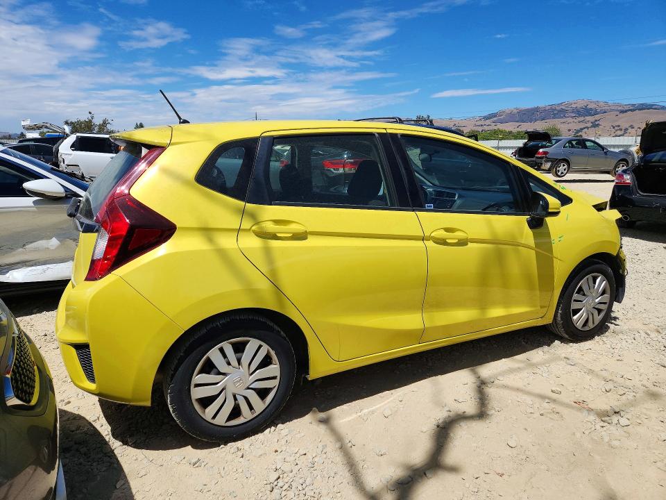 2016 Honda Fit VIN JHMGK5H50GX029097 COPART salvage auction — FRONT END, CA - SALVAGE CERTIFICATE, sold $425 on 2026-07-28 (photo 3)
