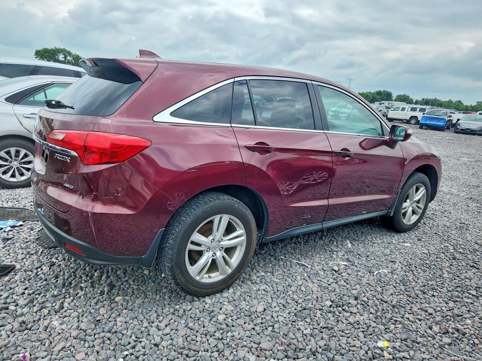 2014 Acura Rdx VIN 5J8TB4H54EL001724 COPART salvage auction — FRONT END, Il - Salvage Certificate, sold $200 on 2026-08-03 (photo 3)