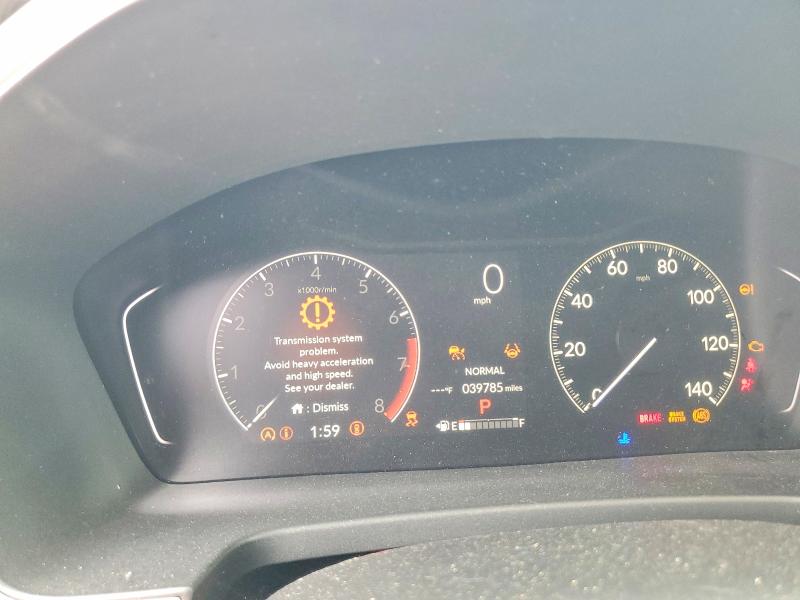 2024 Honda Pilot VIN 5FNYG1H48RB033449 COPART salvage auction — FRONT END, Tn - Salvage Certificate, sold $8,000 on 2026-08-18 (photo 9)
