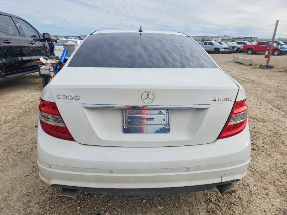 2010 Mercedes-benz C class VIN WDDGF8BB3AF378506 COPART salvage auction — FRONT END, Ab - Bos - Salvage, sold $450 on 2026-08-13 (photo 6)