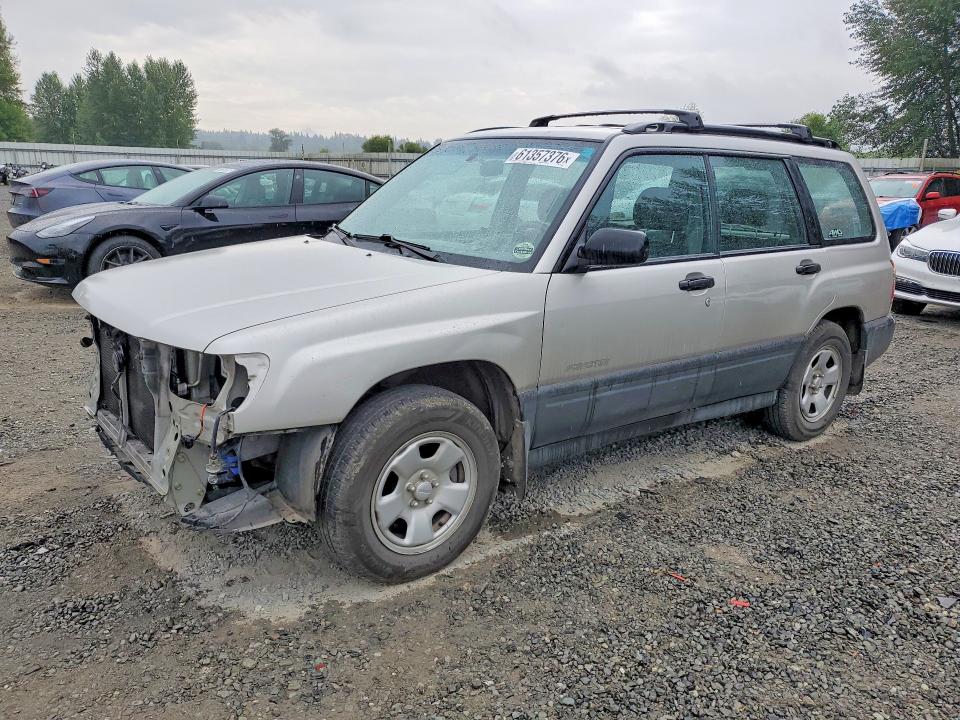 1999 Subaru Forester VIN JF1SF6356XH703489 COPART salvage auction — FRONT END, Wa - Bill Of Sale, sold $400 on 2026-07-20 (photo 1)