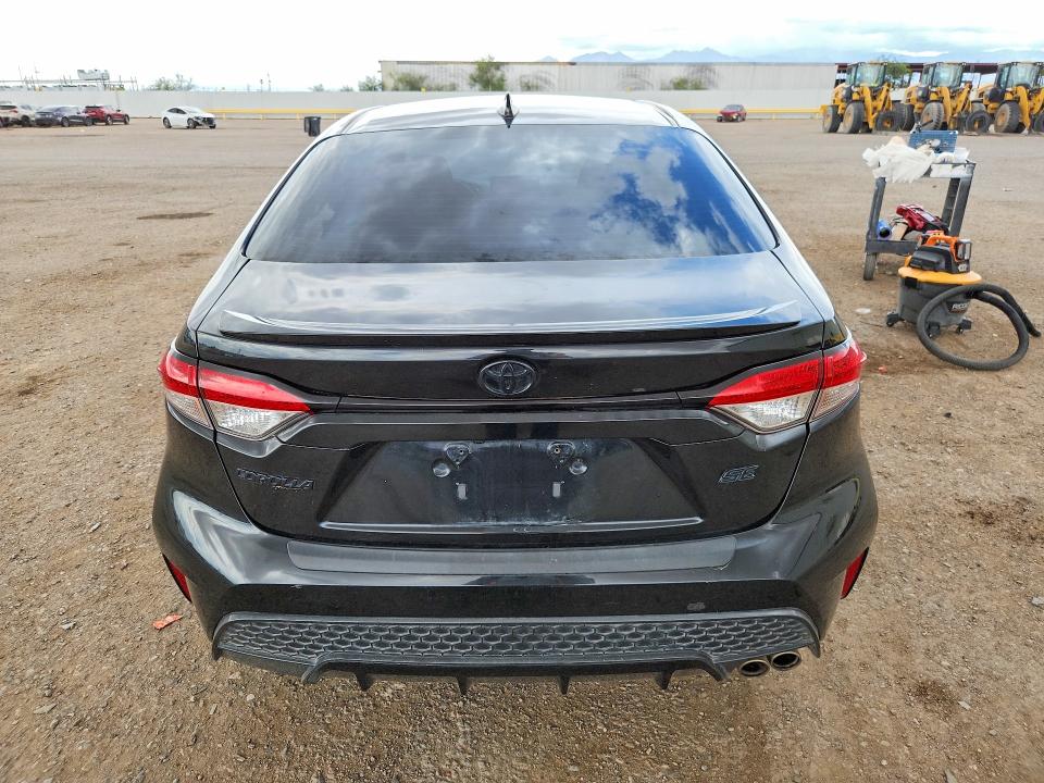 2022 Toyota Corolla VIN 5YFS4MCE1NP121628 COPART salvage auction — VANDALISM, MN - CERTIFICATE OF TITLE, sold $2,900 on 2026-07-24 (photo 6)