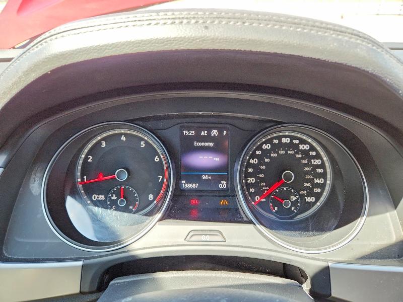 2018 Volkswagen Atlas VIN 1V2LR2CA9JC589194 COPART salvage auction — HAIL, CO - CERTIFICATE OF TITLE, sold $6,300 on 2026-08-03 (photo 9)