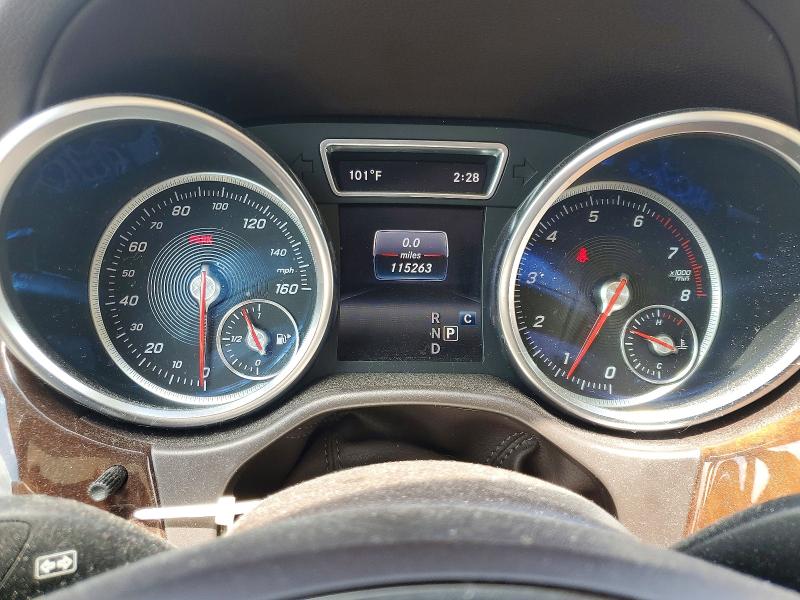 2017 Mercedes-benz Gls-klasse VIN 4JGDF6EE0HA913382 COPART salvage auction — MECHANICAL, Nc - Dealer Only Clean Title, sold $5,000 on 2026-07-18 (photo 9)